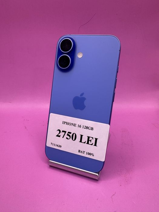 Iphone 16 128gb baterie 100 •Matei Amanet Crangasi•71116
