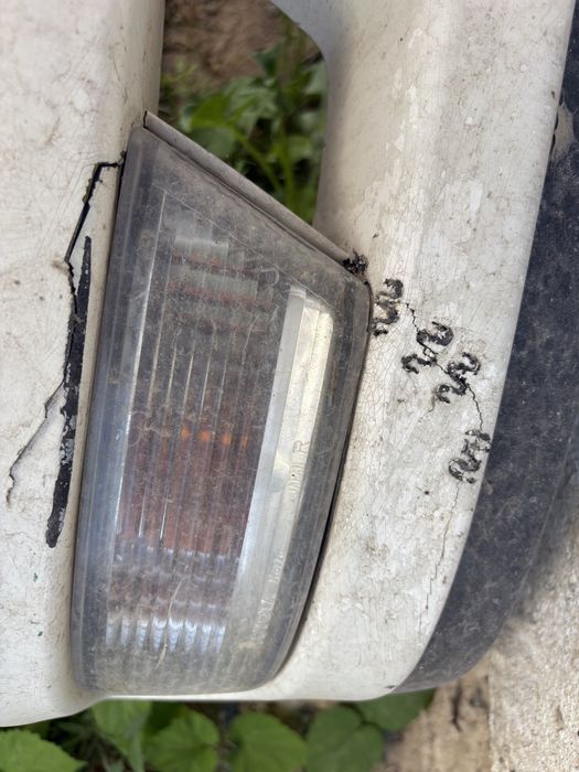 Марк2 100 передний бампер с поворотниками