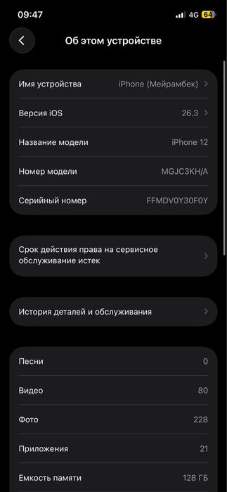 Iphone12 128гб Г