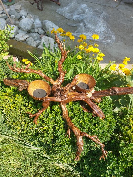 Свещник от дърво