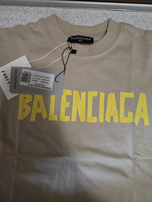 Детска тениска Balenciaga 8-9 год.