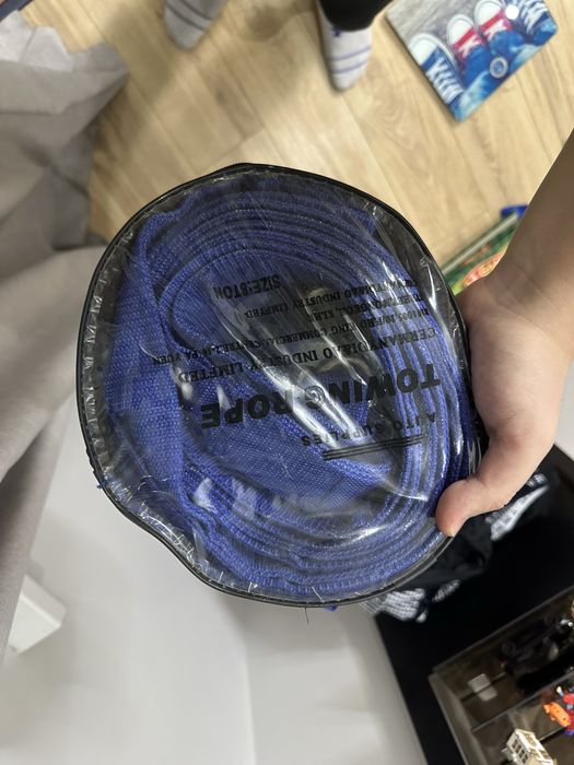 Буксировочный трос новый