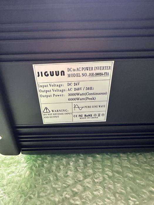 Invertor 24v 3000watt  6000w