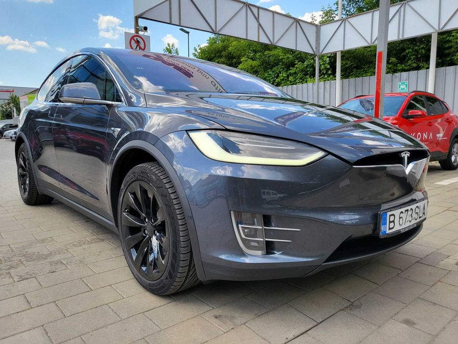 Tesla Model X 100D 2018, incarcare Gratis, 6 locuri, baterie schimbata in 2024