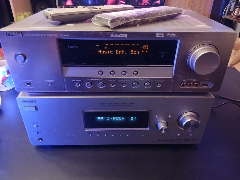Два усилватела (ресийвър) HDMi Sony STR-dg510  и YAMAHA  RX-V461