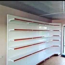 Торговые стелажи полки для магазинов в рассрочку  экономпанель
