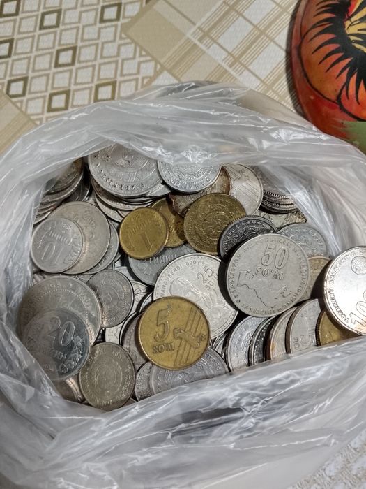 Монеты Узбекистана