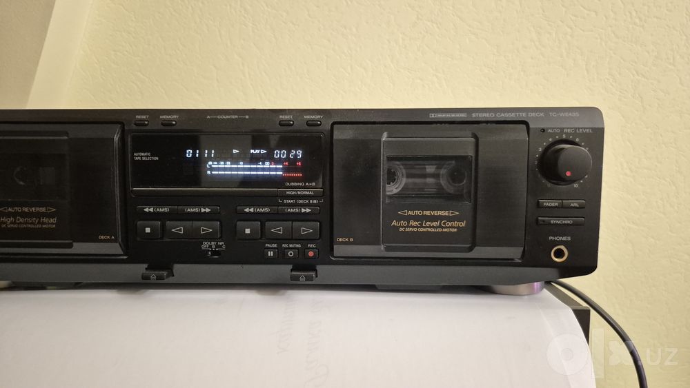 Кассетная дека SONY TC-WE435