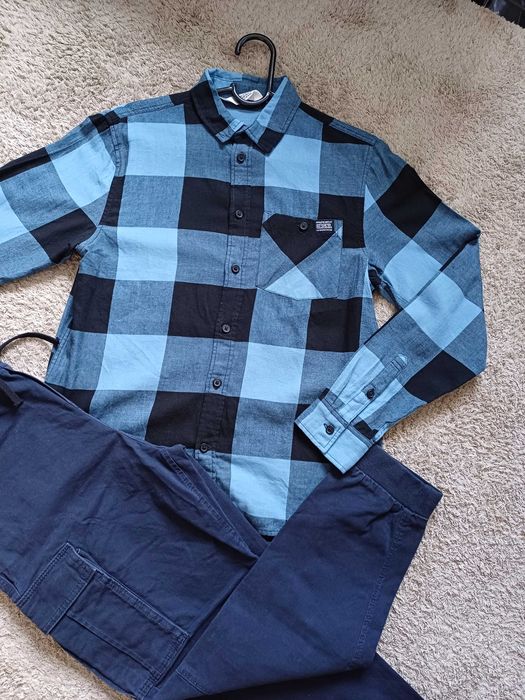 Панталон джогър и риза за момче H&M 158