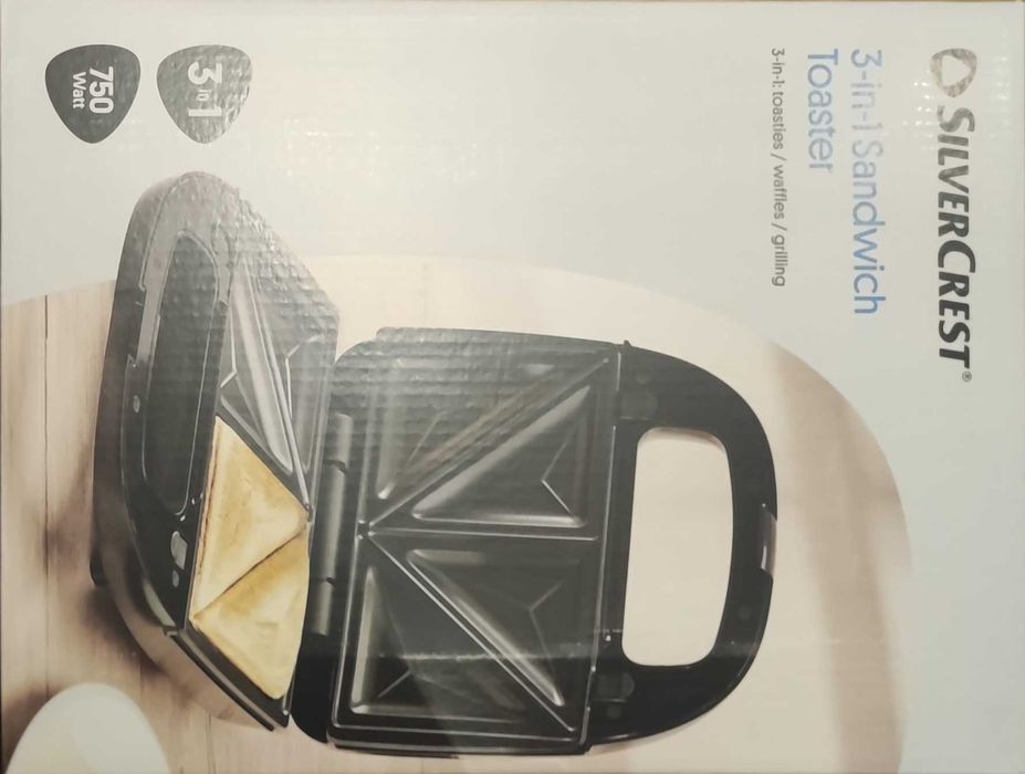 3в1 тостер, гофрети и скара