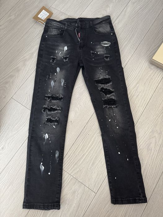 Blugi  negri dsquared