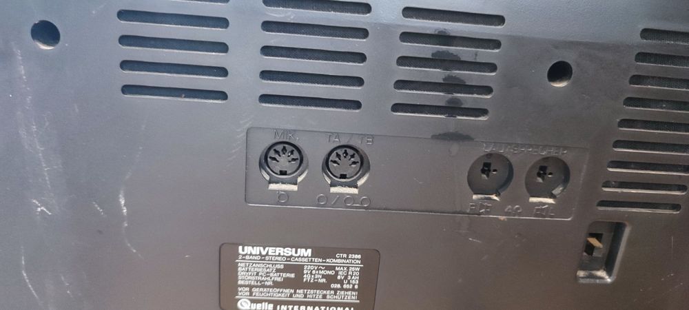 Radio,casetofon Universum