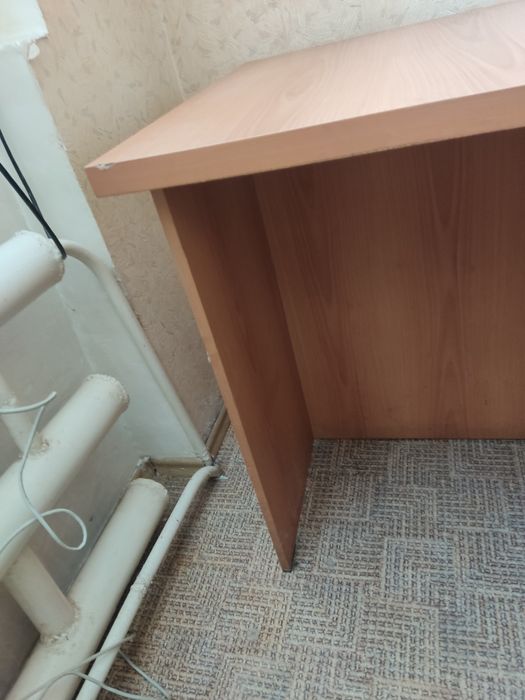 Стол угловой+полка угловая навесная