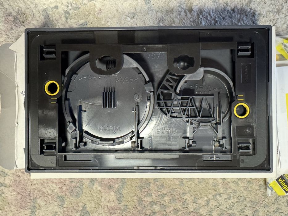 Бутон за тоалетна Viega Visign for Style 20 Черен мат