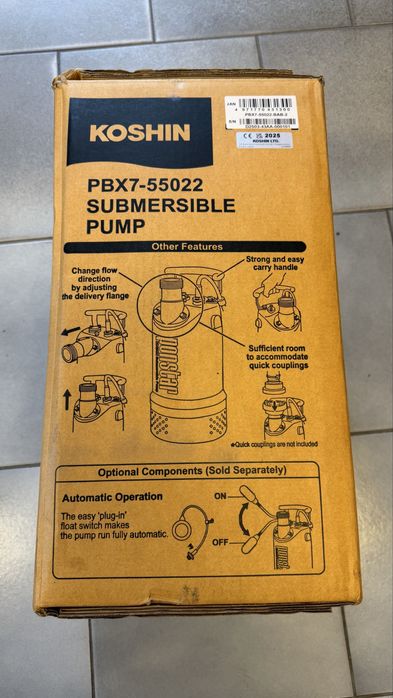 Потопяема помпа за вода Koshin Ponstar PBX7-55022