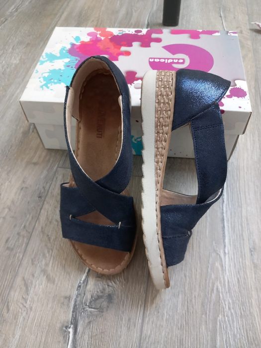 Sandale Benvenuti, piele naturala, ,marimea 37