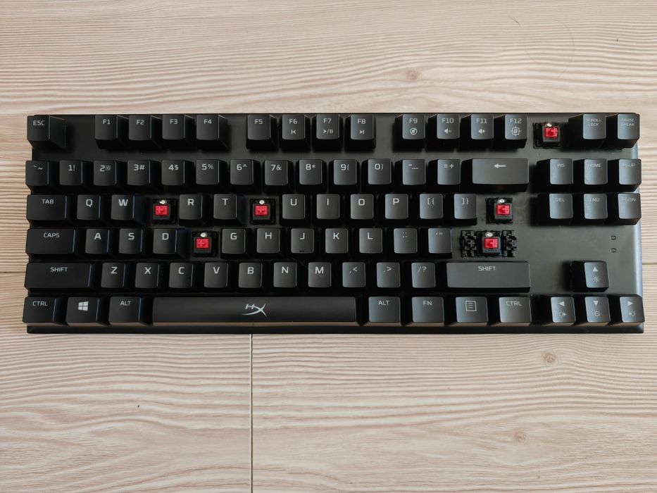 Tastatura mecanica gaming HyperX Alloy FPS Pro Cherry MX Red metalica