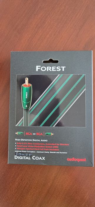 Cablu Digital Coaxial AudioQuest Forest 0.75 m  NOU
