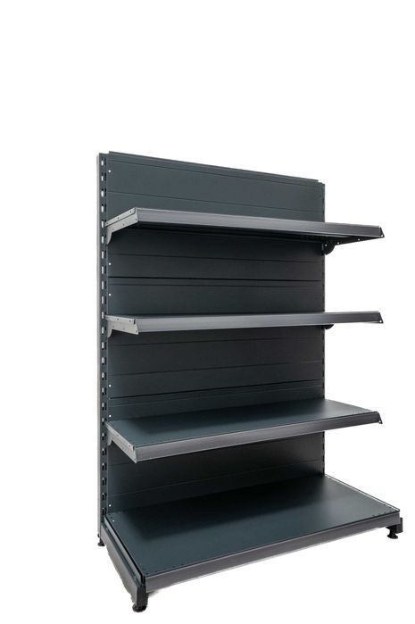 Крайстенни стелажи за магазин в тъмно сив мат - Еко Лайн/НОВИ/ПРОМОЦИЯ