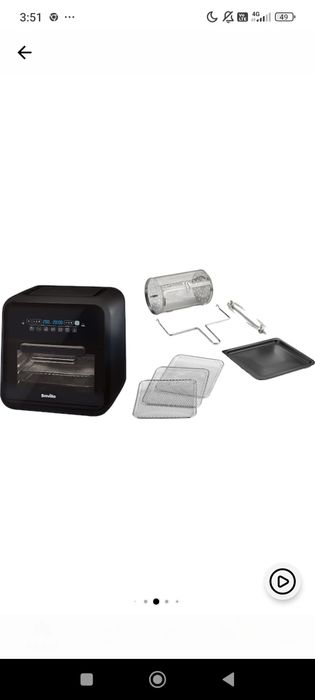 Friteuza cu aer cald Breville Airfryer