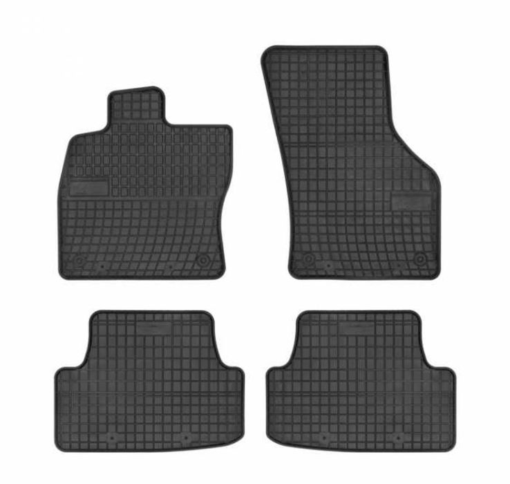 4бр.Гумени стелки Ауди/Audi/A3-8v-2013-2020г.