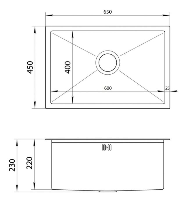 Кухонная мойка ASUA