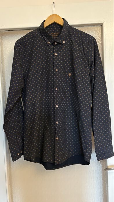 Мъжка риза слим нова XXL