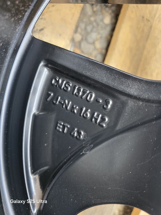 Лети джанти 16ки 5х112 VW + летни гуми 215/60/16 GoodYear