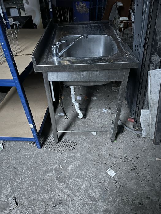 Мивка с плот  инокс  110/70   -/мивка-50/50