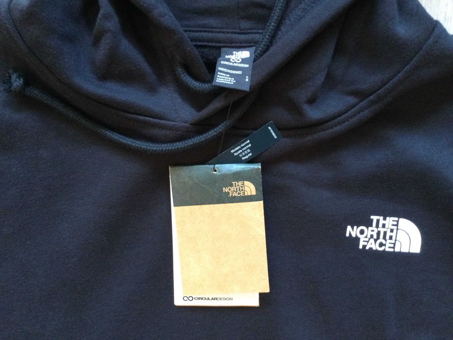 НОВ оригинален черен памучен суичър блуза THE NORTH FACE размер L от САЩ