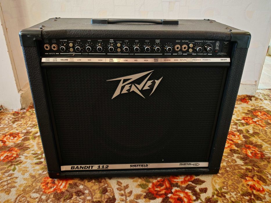 Peavey Bandit Silver Stripe