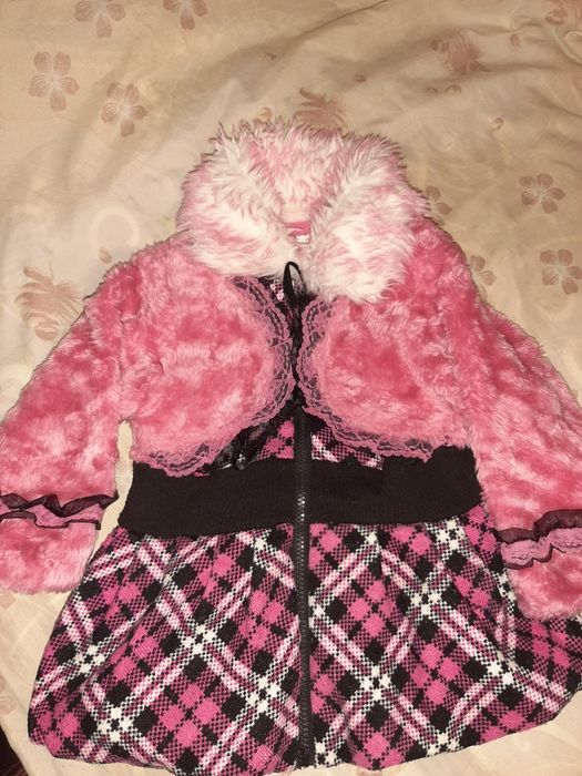 Детско есенно кожухче