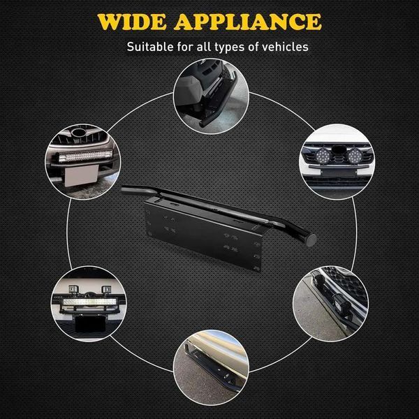 Стойка за Халогени, Лед бар Метална Черна №3905