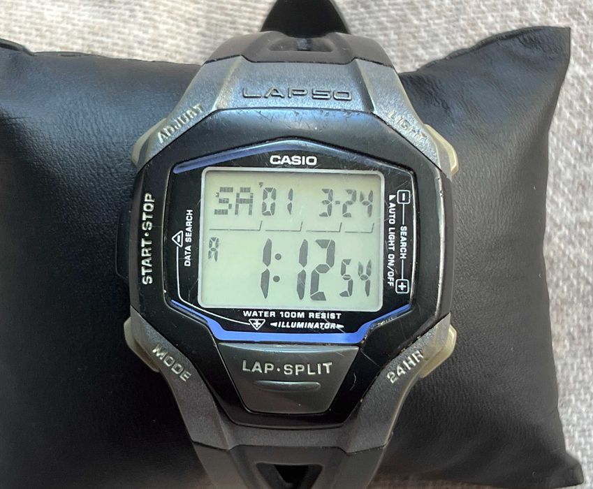 Ceas Casio WS-110H modul 2038 digital sport 100m lap memory