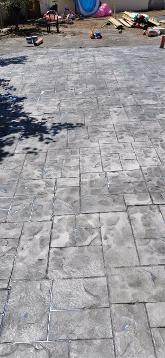 Beton amprentat