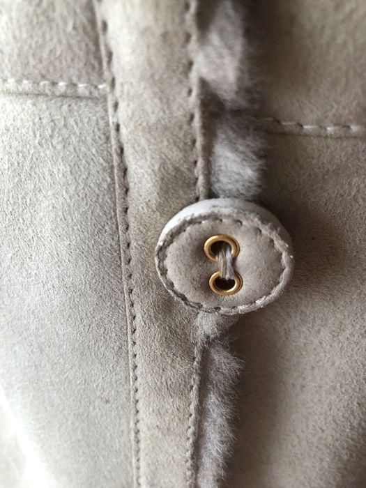 Кожух с яка от лисица.Размер 44