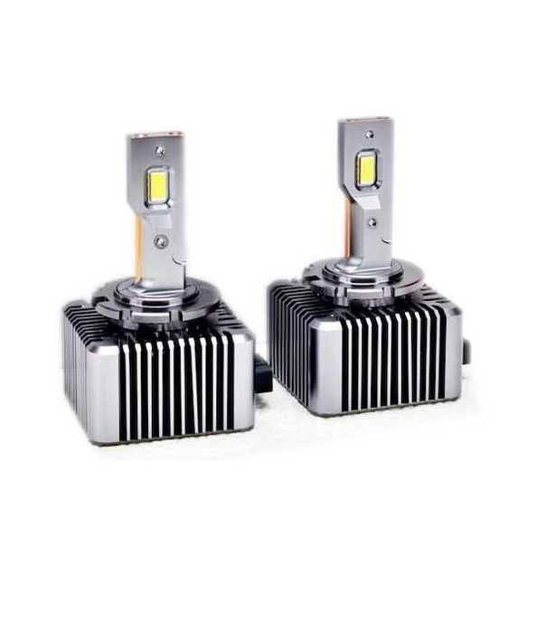 Комплект от 2 броя LED диодни крушки D1S за xenon 12-24V 10000lm Canbus без грешки