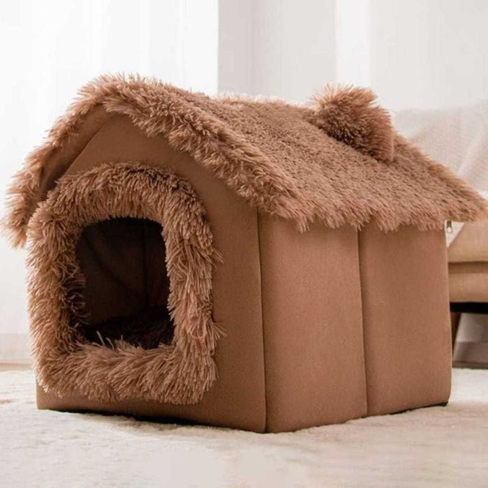 OFERTA! Casuta animale de companie / culcus caini si pisici LARGE noua