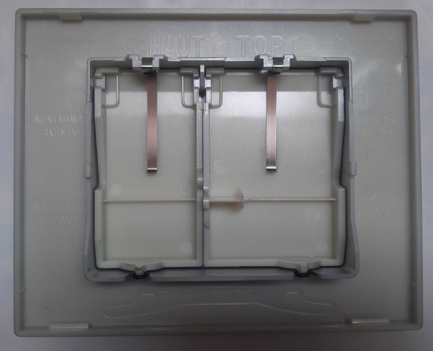 Clapete WC incastrat