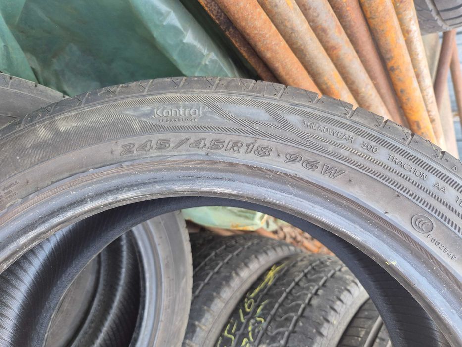 2 Anvelope de VARA - 245/45/18 - Hankook Ventus Prime 2 - Stare F BUNA - DOT 5019 !