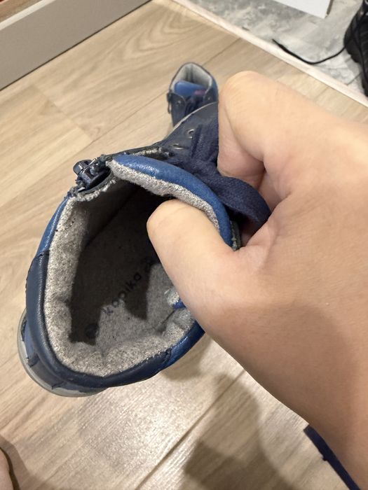 Ботинки демисезонные мальчику Kapika