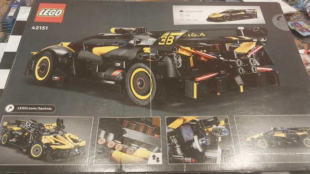 Игрушка конструктор автомобиль Lego Bugatti Bolide. Наличие в Ташкенте