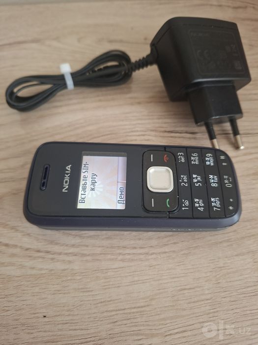Nokia 1209 Original , Zaryadchik bilan birga