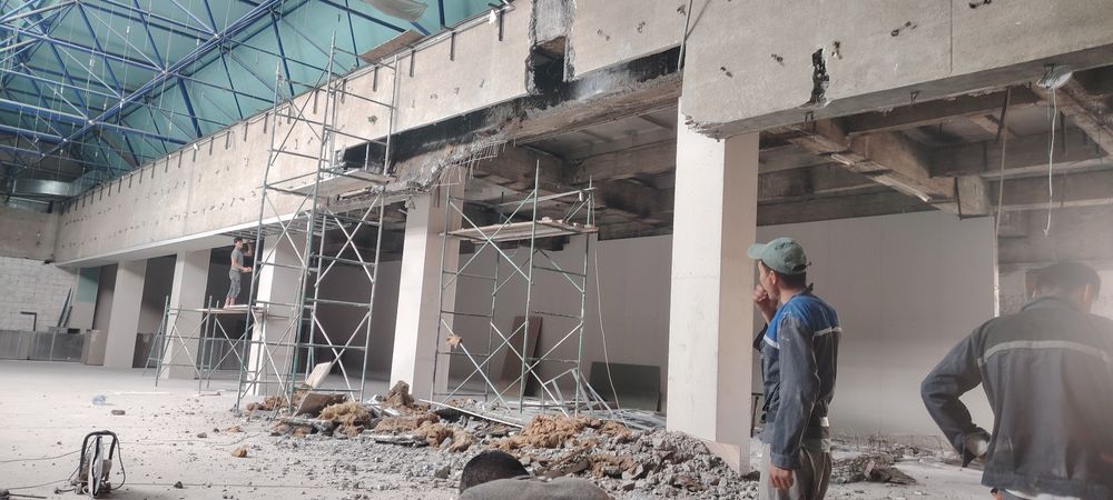 Бетон кесиш хизмати Бетон тешиш хар хил размерада тешик тешамиз эшик