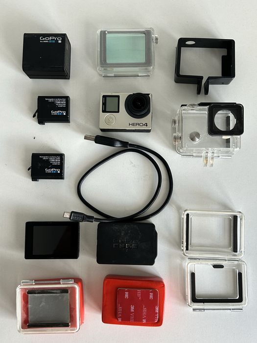 Gopro hero 4 black cu accesorii