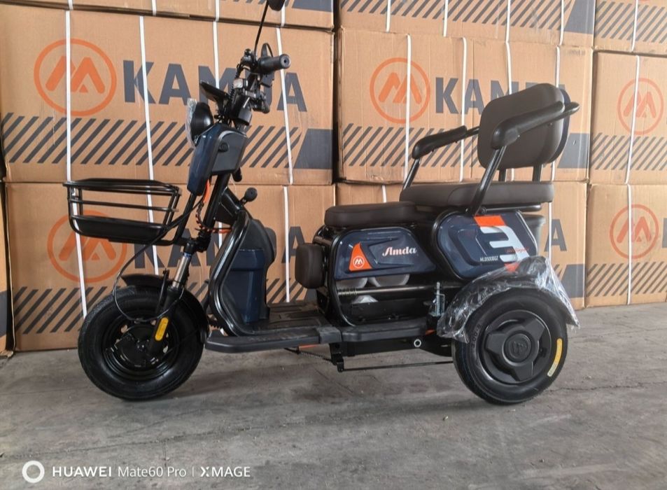 Электротрицикл электромото электровелосипед