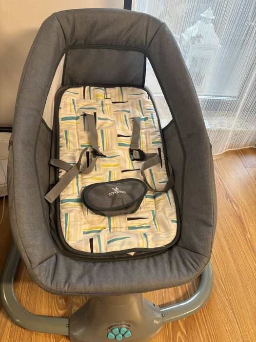 Електрическа люлка - шезлонг Cangaroo Axel - за близнаци 2 броя