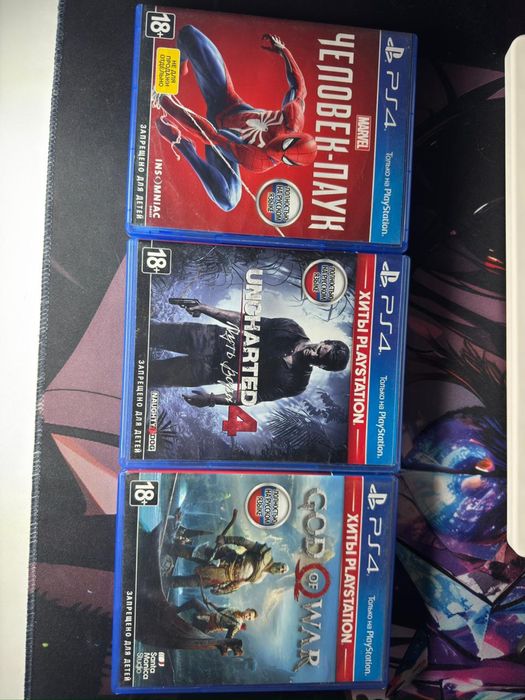 Продам игры для PlayStation 4-5