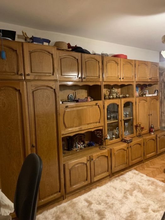 Mobilier living lemn masiv