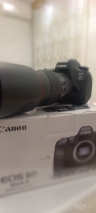Canon 6D Mark ll+lens Ef 100 mm+ Godox MF R76